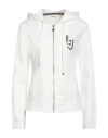 Liu •jo Better Woman Sweatshirt Off White Size S Cotton, Elastane In White