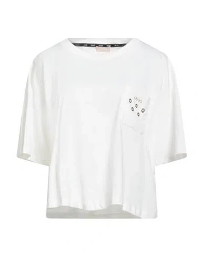 Liu •jo Better Woman T-shirt White Size L Cotton