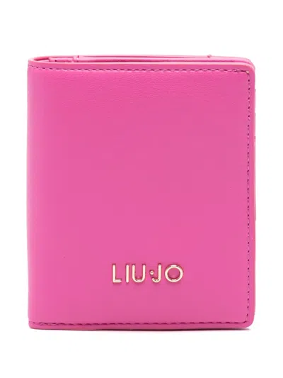 Liu •jo Bi-fold Wallet In Pink