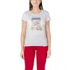 Liu •jo Liu Jo Embellished Graphic Printed T In White