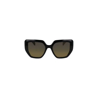 Liu •jo Bio Injected Women's Sunglasses In Black