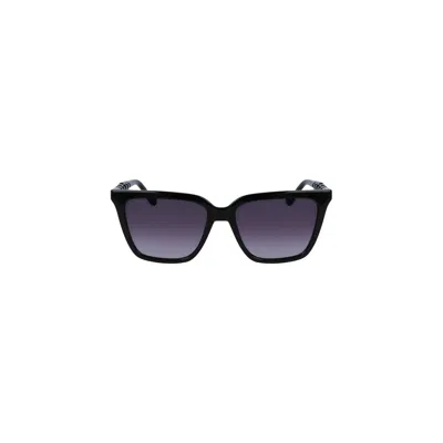 Liu •jo Bio Injected Women's Sunglasses In Black