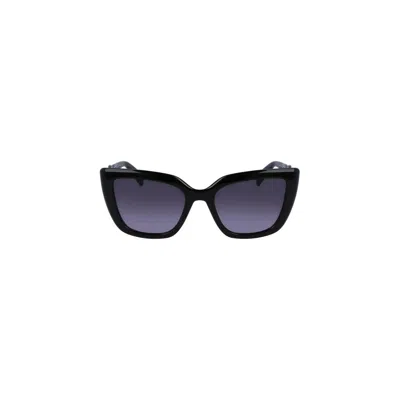 Liu •jo Bio Injected Women's Sunglasses In Black