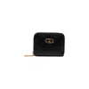 Liu •jo Black Artificial Leather Wallet In Black