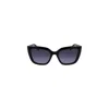 Liu •jo Black Bio Injected Women Sunglass In Black