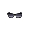Liu •jo Black Bio Injected Women Sunglass In Black