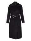 Liu Jo Black Coats In Black