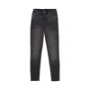 Liu •jo Bottom Up Jeans In Black