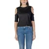 Liu •jo Crewneck T-shirt With Cut Out Detail