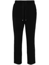 Liu •jo Logo-plaque Track Pants In Black
