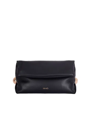 Liu •jo Black Eco-leather Clutch