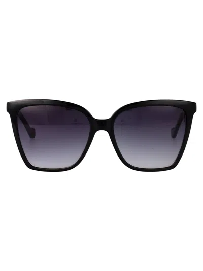 LIU •JO LIU JO BLACK INJECTED SUNGLASSES