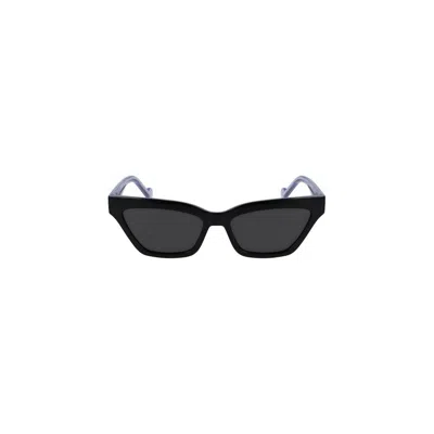 Liu •jo Black Injected Women Sunglass