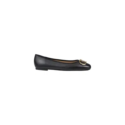 Liu •jo Liu Jo Black Leather Flat Women's Shoe
