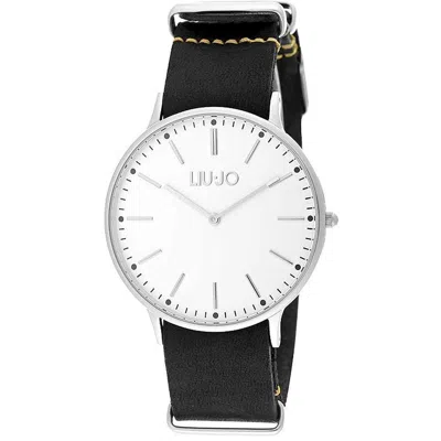 Liu •jo Black Leather Watch