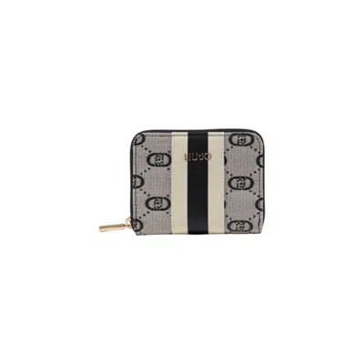 Liu •jo Wallet Liu Jo Woman Color Black In Gray