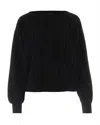 Liu •jo Black Rhinestone Sweater In Multi