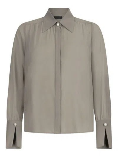 Liu Jo Black Shirts In Brown