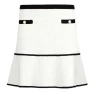 Liu Jo Black Skirts In White