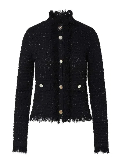 Liu •jo Black Slim-fit Cardigan