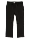 Liu •jo Liu Jo Tailored Black Jeans With Stylish Tie Detail In Black