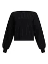 Liu Jo Black Sweaters In Black