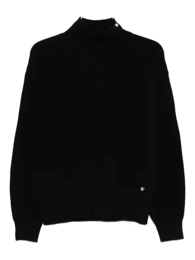 Liu Jo Black Sweaters Black
