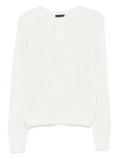 Liu Jo Black Sweaters White