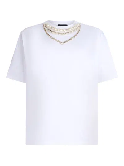 Liu Jo Black T-shirts And Polos In White