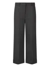 Liu Jo Black Trousers In Gray