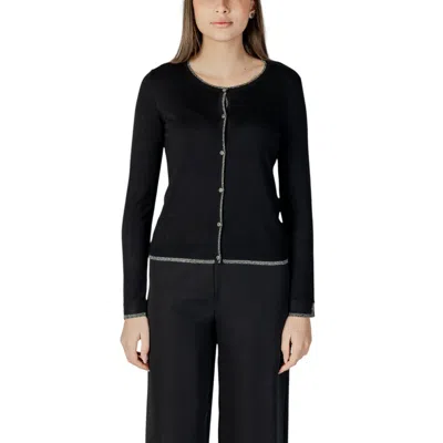 Liu •jo Black Viscose Cardigan