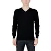 Liu •jo Black Wool T-shirt In Black