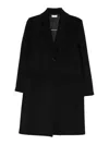 Liu •jo Single-breasted Coat In Black