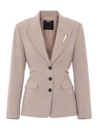 Liu •jo Blazer - Beis In Pink