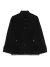 Liu •jo Felted Bomber Jacket In Black