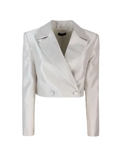 Liu •jo Blazer Cropped Champagne In X0694