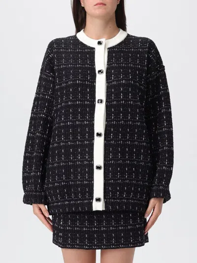 LIU •JO JACKET LIU JO WOMAN COLOR BLACK,H37567002