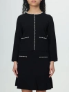 Liu •jo Stud-embellished Cardigan In Black