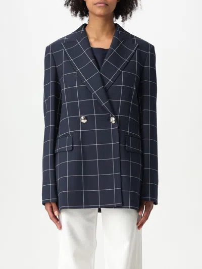 LIU •JO BLAZER LIU JO WOMAN COLOR BLUE,G61012009