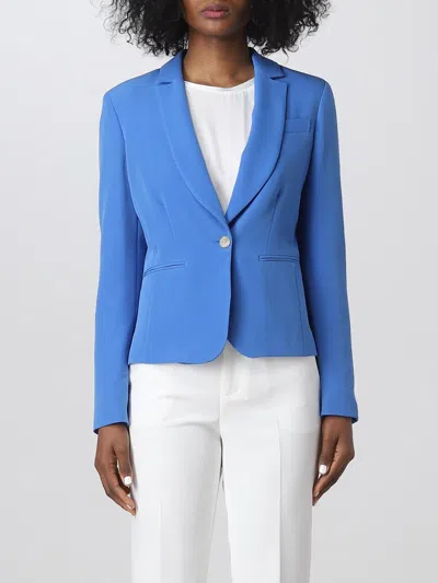 Liu •jo Jacket Liu Jo Woman Color Blue