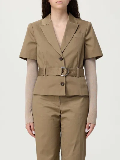 LIU •JO BLAZER LIU JO WOMAN COLOR GREEN,G85215012