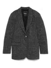 Liu •jo Peak-lapels Blazer In White