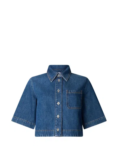 Liu •jo Liu Jo Blouse Den Blue Dk Superlat