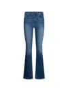 Liu •jo Stretch Flared Blue Jeans In Blue