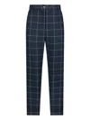 Liu •jo Blue Check Trousers