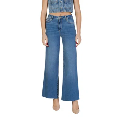 Liu •jo Blue Cotton Bootcut Jeans