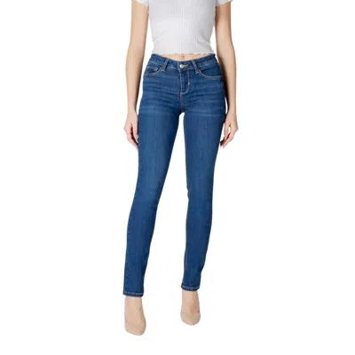 LIU •JO BLUE COTTON MOM JEAN