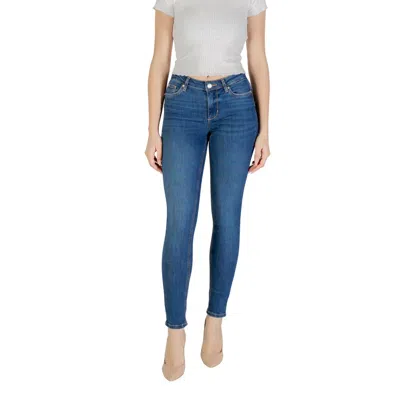 LIU •JO BLUE COTTON SKINNY JEAN