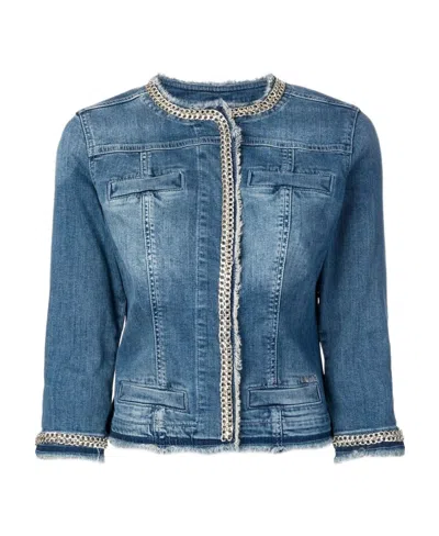 LIU •JO BLUE DENIM JACKET