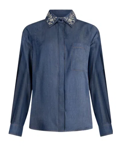 Liu •jo Liu Jo Blue Denim Shirts